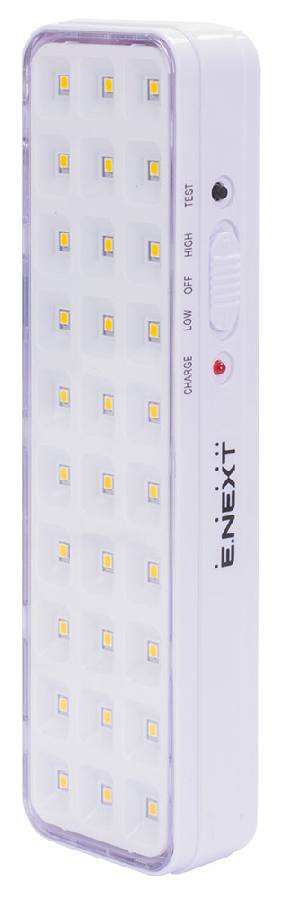 Світильник аварійний e.emerg.stand.9830K.led.3/6h.IP20, 3/6 годин E.NEXT